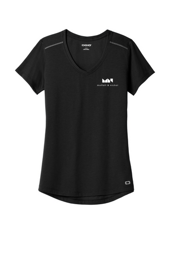 OGIO ENDURANCE Ladies Peak V-Neck Tee image thumbnail