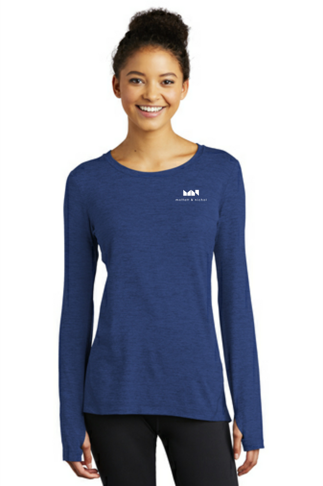 Sport-Tek Ladies Exchange 1.5 Long Sleeve Crew primary image