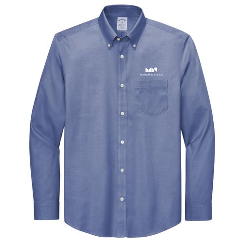 Brooks Brothers Wrinkle-Free Stretch Pinpoint Shirt image thumbnail