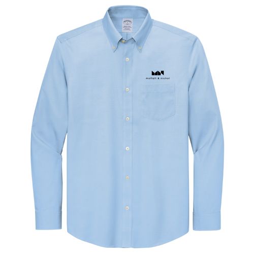 Brooks Brothers Wrinkle-Free Stretch Pinpoint Shirt image thumbnail