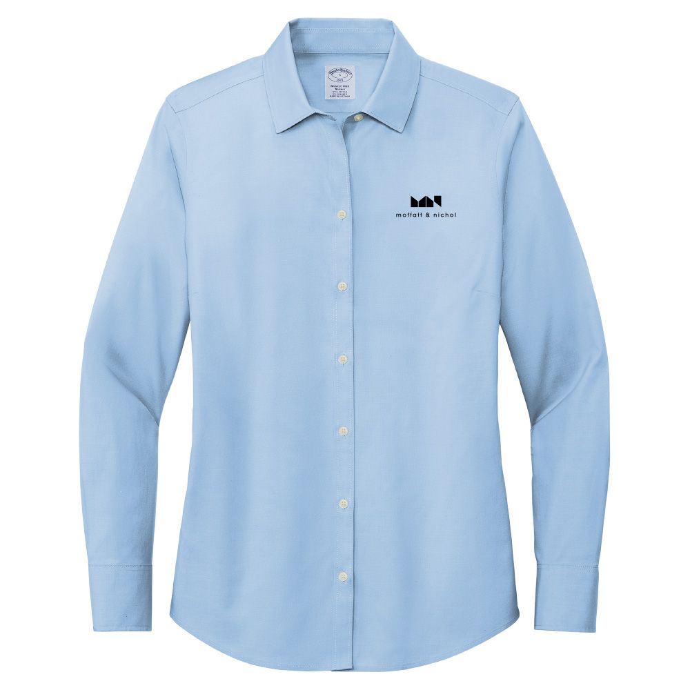 Brooks Brothers Women's Wrinkle-Free Stretch Pinpoint Shirt primary image