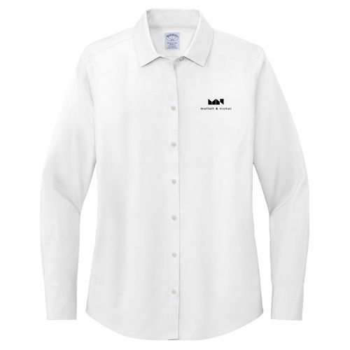 Brooks Brothers Women's Wrinkle-Free Stretch Pinpoint Shirt image thumbnail