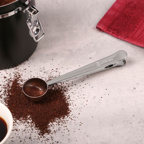 Daybreak Stainless Steel Coffee Scoop/Clip image thumbnail