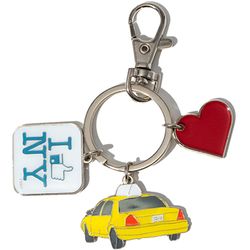 Image of Metal Charm Keychain