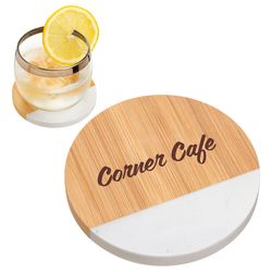 Image of Bamboo/Marble Combo Coaster