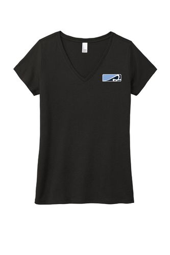 District Women's Perfect Tri V-Neck Tee image thumbnail