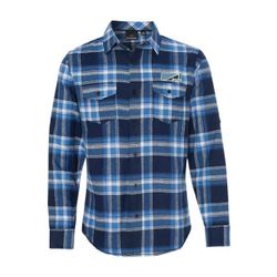 Image of Burnside - Yarn-Dyed Long Sleeve Flannel Shirt