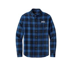 Image of Eddie Bauer Long Sleeve Favorite Flannel Plaid Shirt