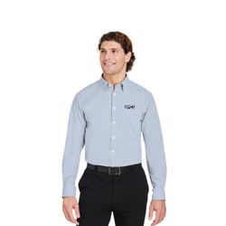 Image of Crownlux Performance® Men's Microstripe Shirt