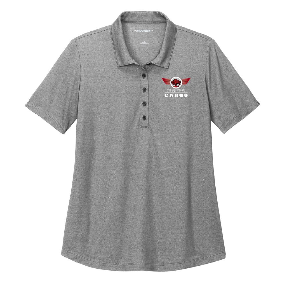 TD Cargo Port Authority Ladies Fine Pique Blend Polo primary image