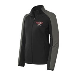 Image of TD Port Authority Ladies Active Colorblock Soft Shell Jacket