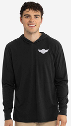 Image of TDA Unisex CVC Hoodie Long Sleeve T-Shirt