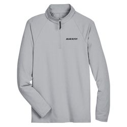 Image of BFJ6 Men's Clubhouse Micro-Stripe Quarter-Zip 