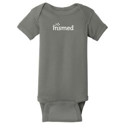 Image of Rabbit Skins™ Infant Short Sleeve Baby Rib Bodysuit