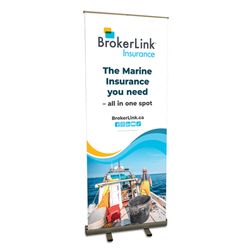 Image of Pull-Up Banner - Marine