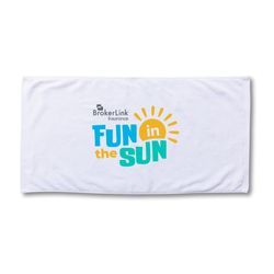 Image of Cotton Velour Beach Towel