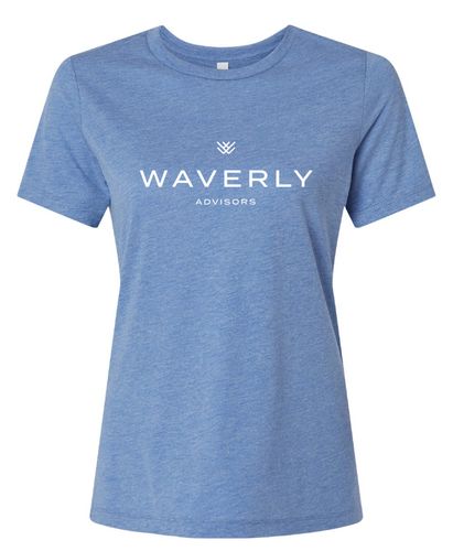 Ladies' Blue TriBlend T-Shirt image thumbnail