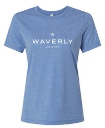 Image of Ladies' Blue TriBlend T-Shirt