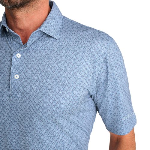 Johnnie-O Men's Blue Adler Polo image thumbnail