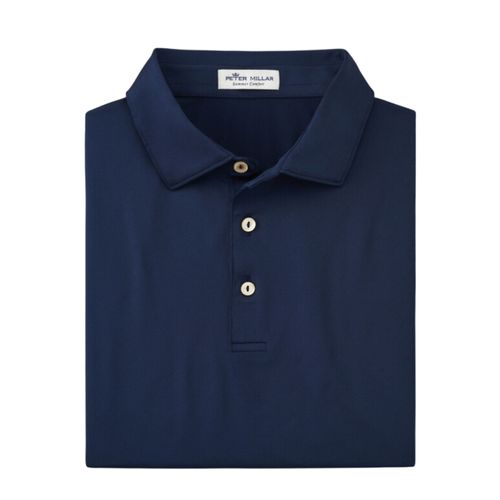 Peter Millar Men's Navy Performance Polo image thumbnail