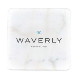 Image of White Marble Coaster