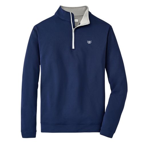 Peter Millar Men's Navy Perth Quarter Zip image thumbnail