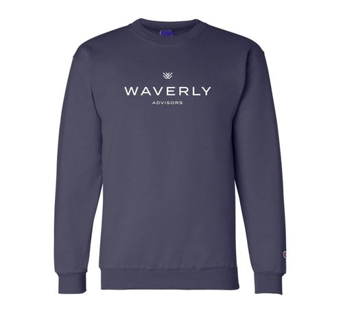 Champion Navy Crewneck Sweatshirt image thumbnail
