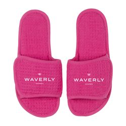 Image of Ladies' Pink Waffle Slippers