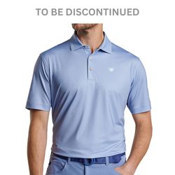 Image of Peter Millar Men's Blue Soriano Polo