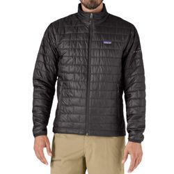 Image of Patagonia Men's Black Nano Puff Jacket