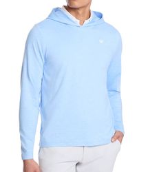 Image of Holderness & Bourne Men's Heathered Skye Hooded Pullover