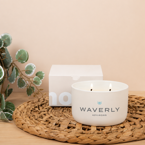 16 oz Ceramic Bowl Candle in White image thumbnail