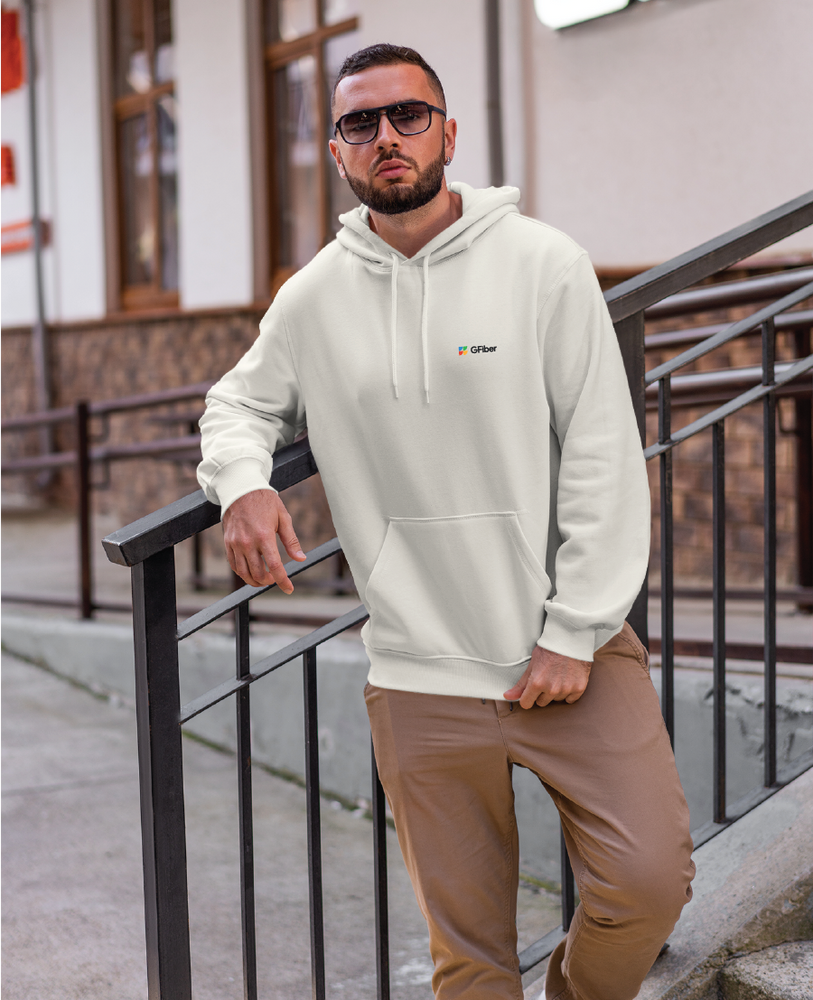Hooded Sweatshirt - Natural primary image