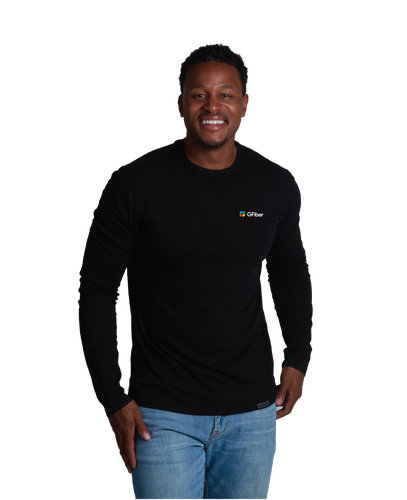 Image of Onno Long Sleeve Tee - Black