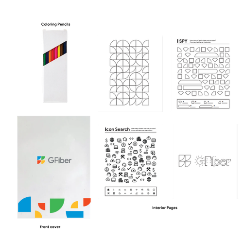 Image of Coloring Book + Pencils
