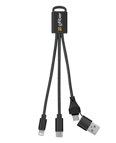 Image of 3 in 1 Braided Charger Cable