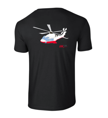 AW139 Unisex T-Shirt image thumbnail