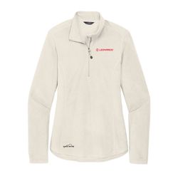 Image of Ladies Eddie Bauer 1/2-Zip Microfleece