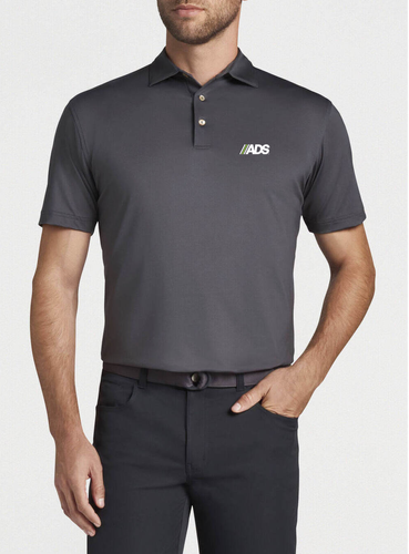 Peter Millar Men's Solid Performance Polo - Self Collar image thumbnail