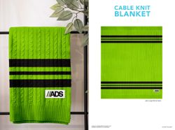 Image of ADS Cable Knit Blankets