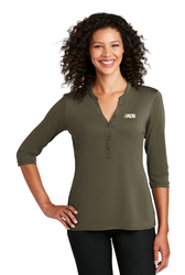 Image of Port Authority Women's UV Choice Pique Henley