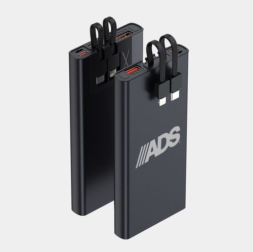 Mercury X - 10,000 Mah Power Bank Built In Cables image thumbnail