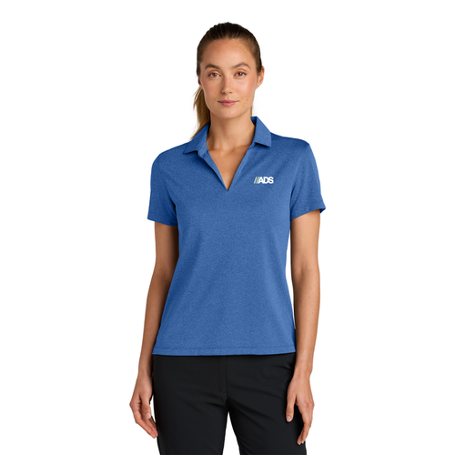 Nike Women's Dri-FIT Smooth Heather Polo image thumbnail