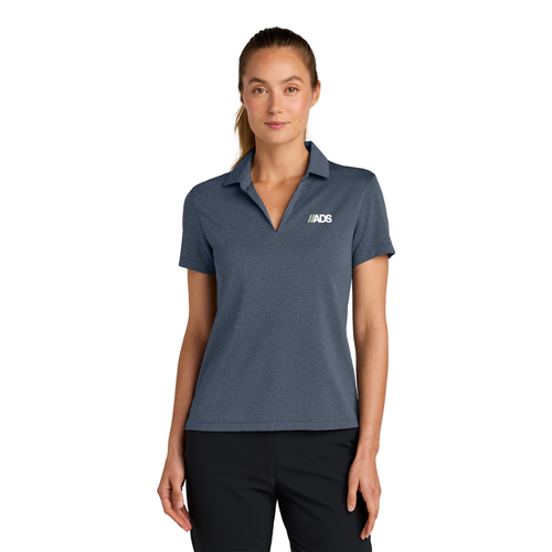 Nike Women's Dri-FIT Smooth Heather Polo image thumbnail