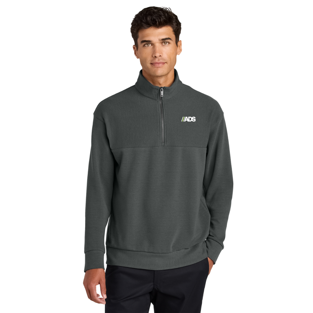 Mercer+Mettle Linear Texture 1/4-Zip primary image