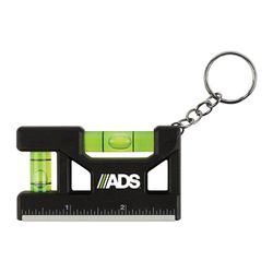 Image of 3" Level / Ruler Keyring