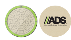 Image of Labyrinth Layered Wood Coaster