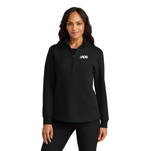 Women's Wearever Signature Double Pique 1/4-Zip image thumbnail
