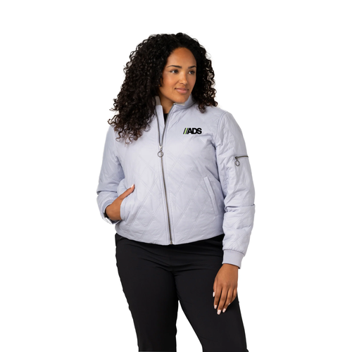 Women's Altitude 120 GSM Insulated Quilted Bomber Jacket image thumbnail