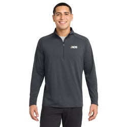 Image of Sport-Tek Tall Sport-Wick Stretch 1/4-Zip Pullover.